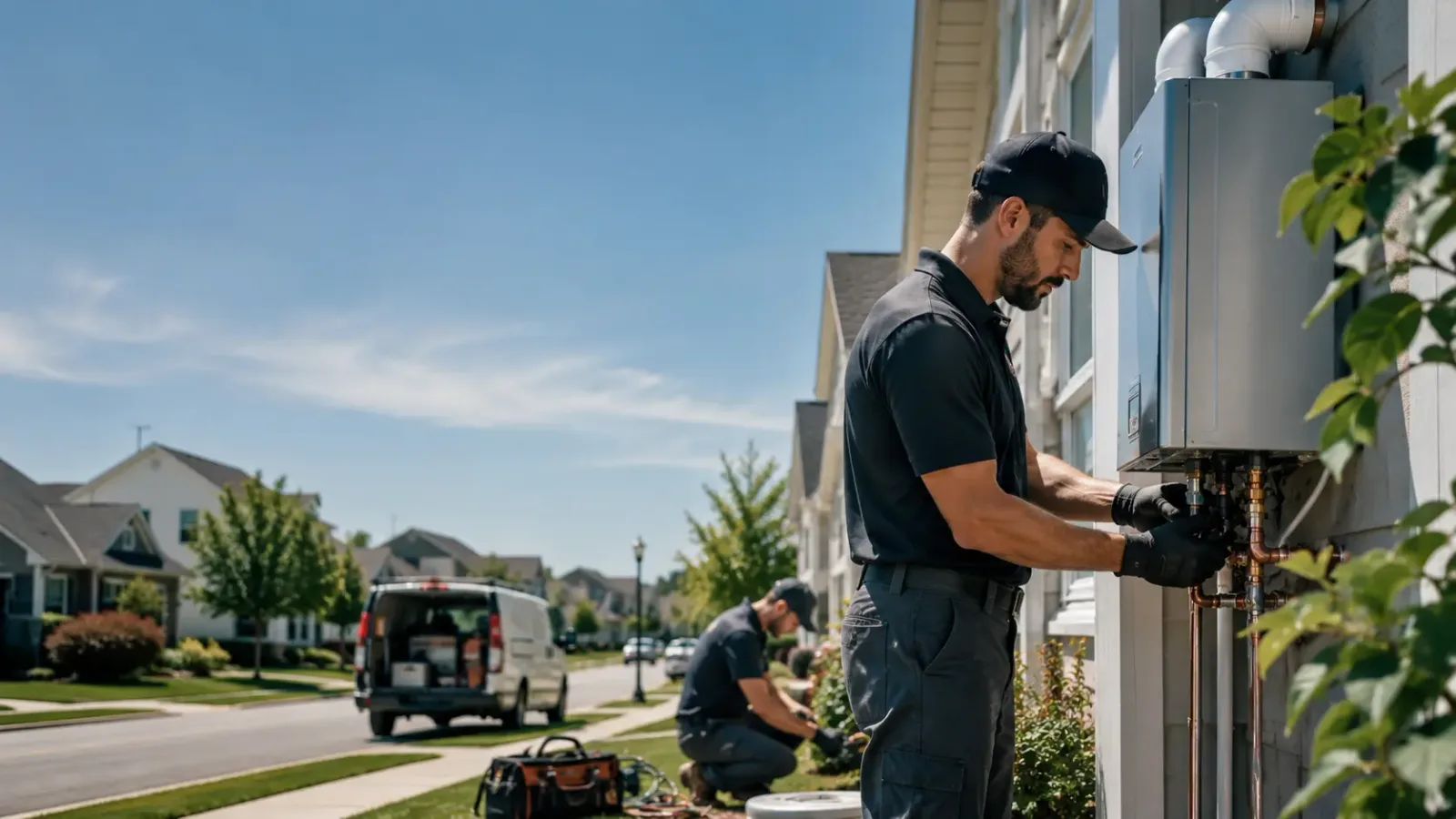 Tankless Water Heater Installation in Kansas